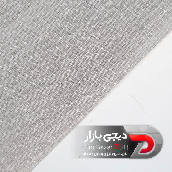 پارچه پرده حریر نازلی شاین رنگ طوسی عرض 3 متر