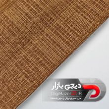 پارچه پرده حریر نازلی شاین رنگ قهوه ای عرض 3 متر